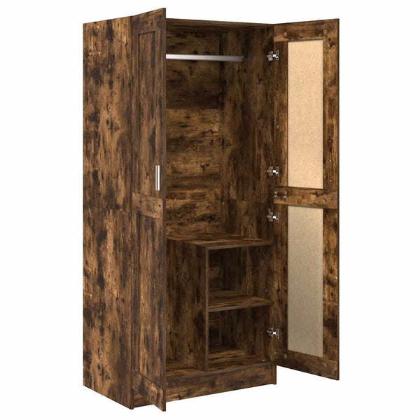 Kleiderschrank Räuchereiche 82,5x51,5x180 cm
