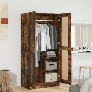 Kleiderschrank Räuchereiche 82,5x51,5x180 cm