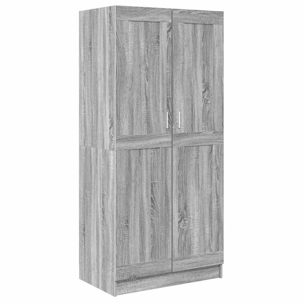 Kleiderschrank Grau Sonoma 82,5x51,5x180 cm