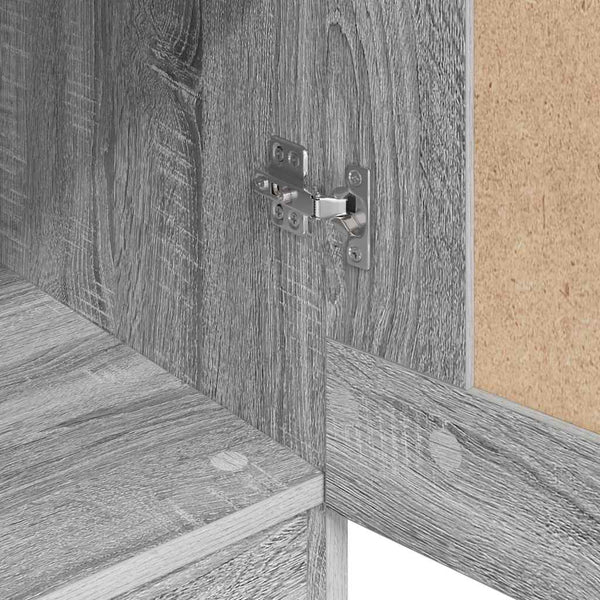 Kleiderschrank Grau Sonoma 82,5x51,5x180 cm