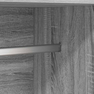 Kleiderschrank Grau Sonoma 82,5x51,5x180 cm