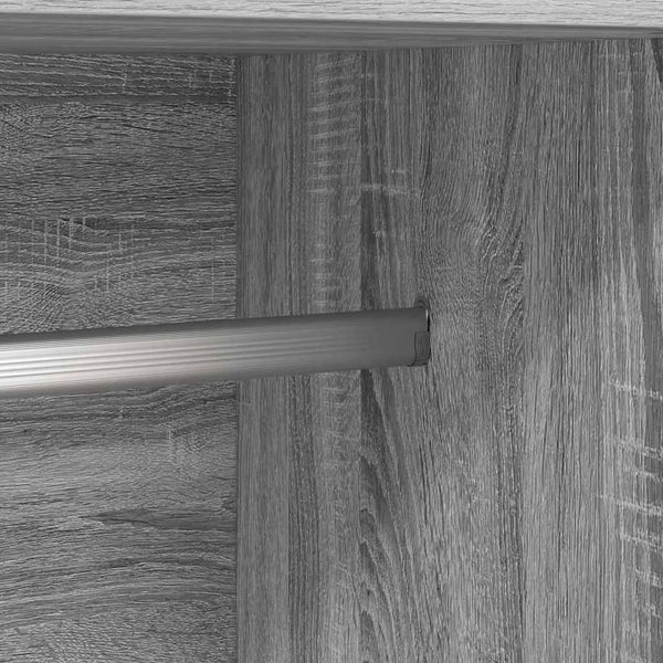 Kleiderschrank Grau Sonoma 82,5x51,5x180 cm