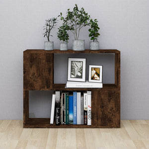 Bücherregal Raumteiler Räuchereiche 80x63 cm