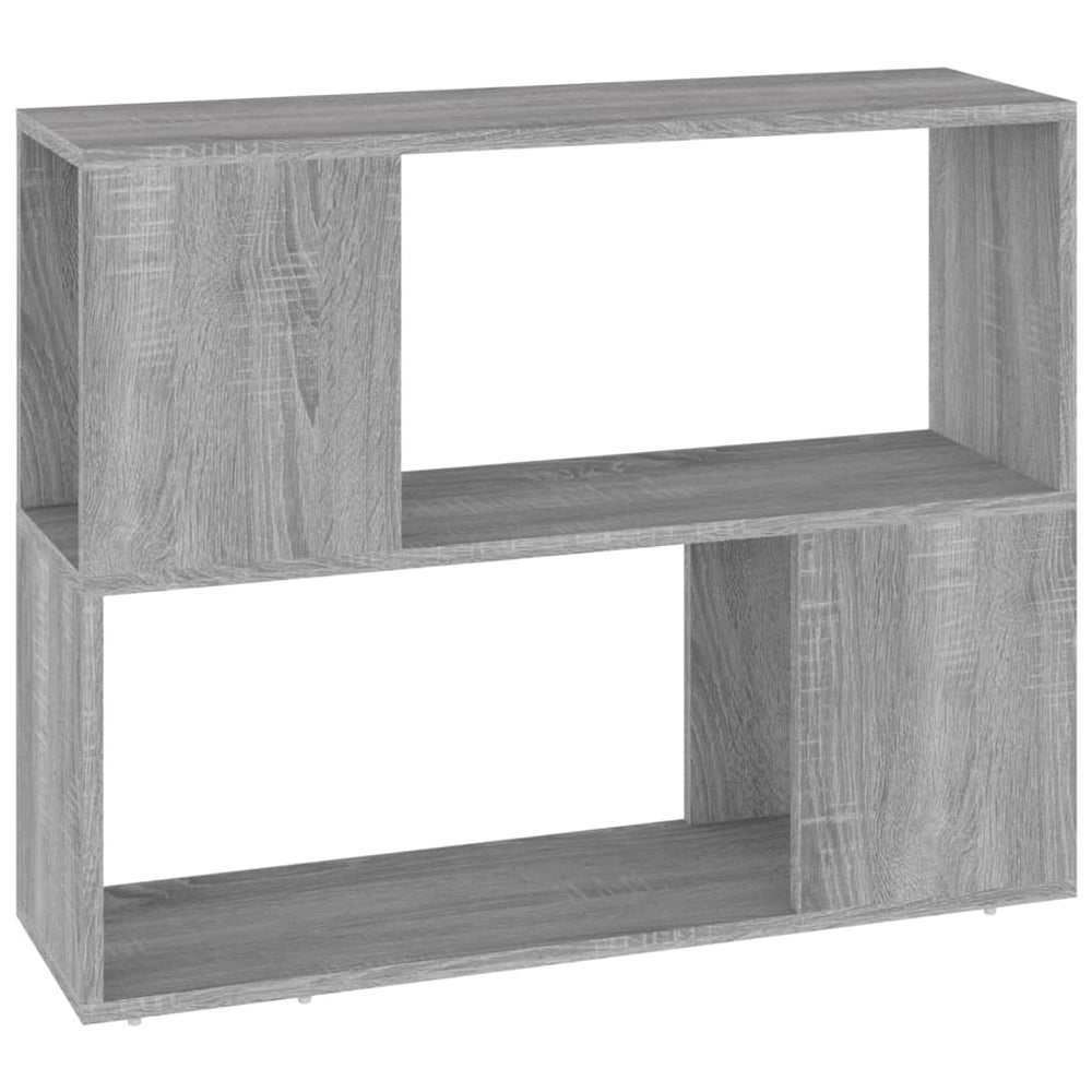 vidaXL Étagère/Séparateur de pièce gris Sonoma 80x24x63 cm