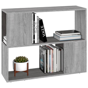 Graues Bücherregal Sonoma 80x63 cm