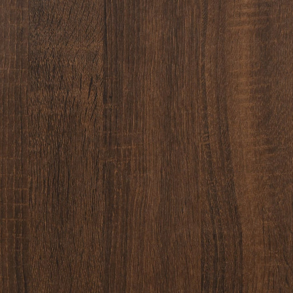 Bücherregal Raumteiler Braun Eichenoptik 80cm