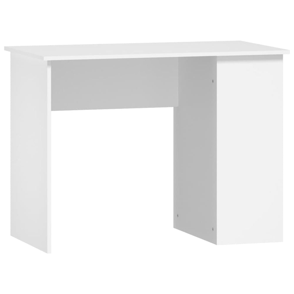 Weißer Schreibtisch 100x55 cm