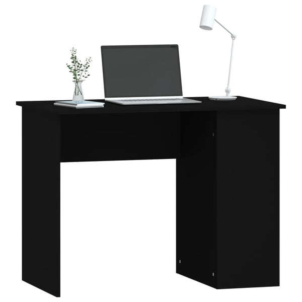 Schwarzer Schreibtisch 100x55 cm