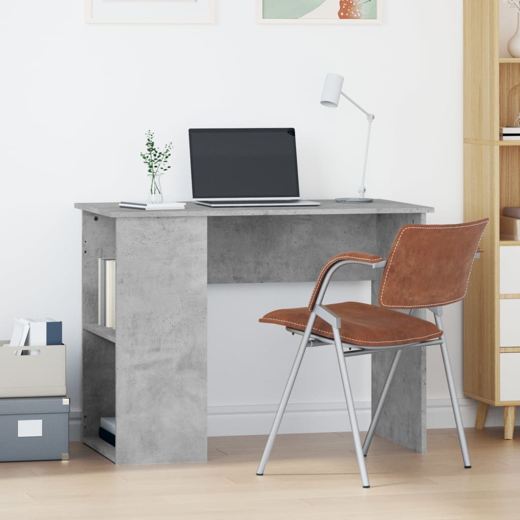 Schreibtisch Betongrau 100x55 cm