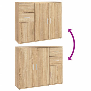 Sideboard Sonoma Eiche 91 cm