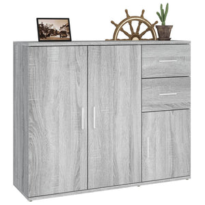 Grau Sonoma Sideboard 91 cm