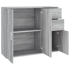 Grau Sonoma Sideboard 91 cm