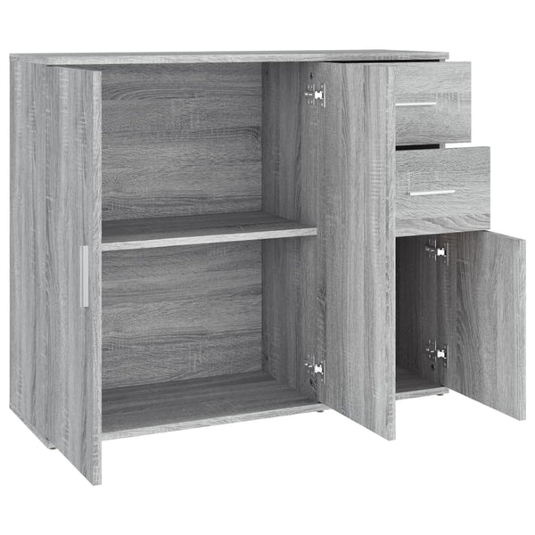 Grau Sonoma Sideboard 91 cm