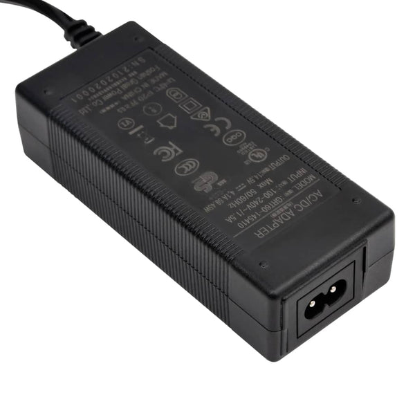 Kühlbox mit Rollen und Adapter Schwarz & Grau 60 L PP & PE