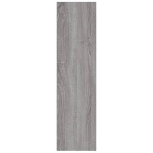 Bücherschrank TV-Schrank Grau Sonoma 36x30x114 cm