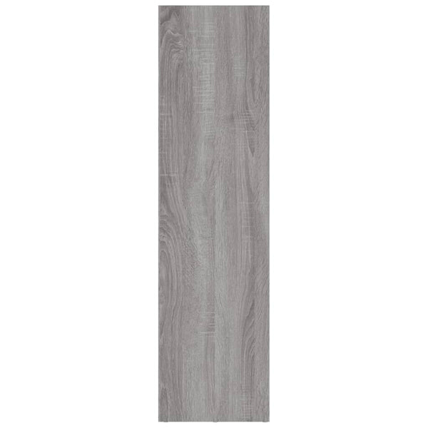 Bücherschrank TV-Schrank Grau Sonoma 36x30x114 cm