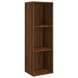 Bücherschrank TV-Schrank Braun Eichen-Optik