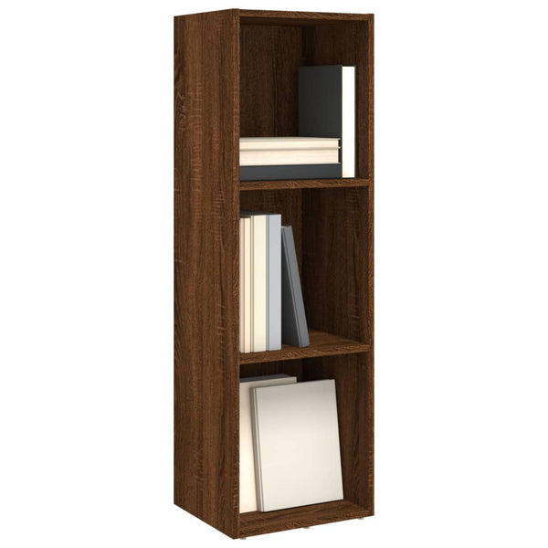 Bücherschrank TV-Schrank Braun Eichen-Optik