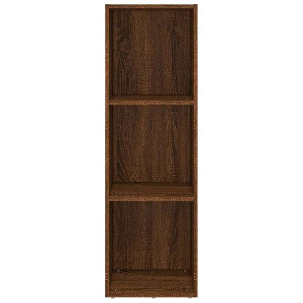 Bücherschrank TV-Schrank Braun Eichen-Optik