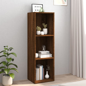 Bücherschrank TV-Schrank Braun Eichen-Optik