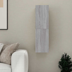 TV-Wandschrank Grau Sonoma 30,5x30x110 cm