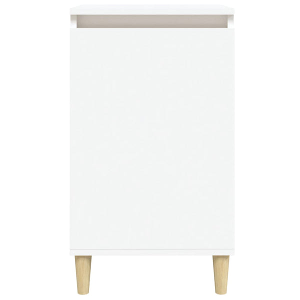 Nachttische 2er Set Weiß 40x35x70cm