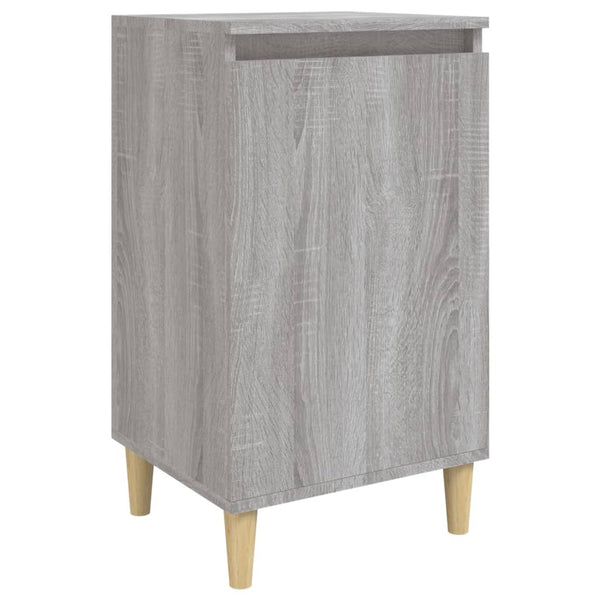 Grau Sonoma Nachttisch 40x35x70 cm
