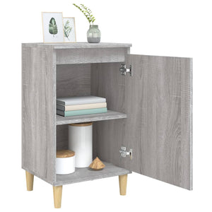 Grau Sonoma Nachttisch 40x35x70 cm
