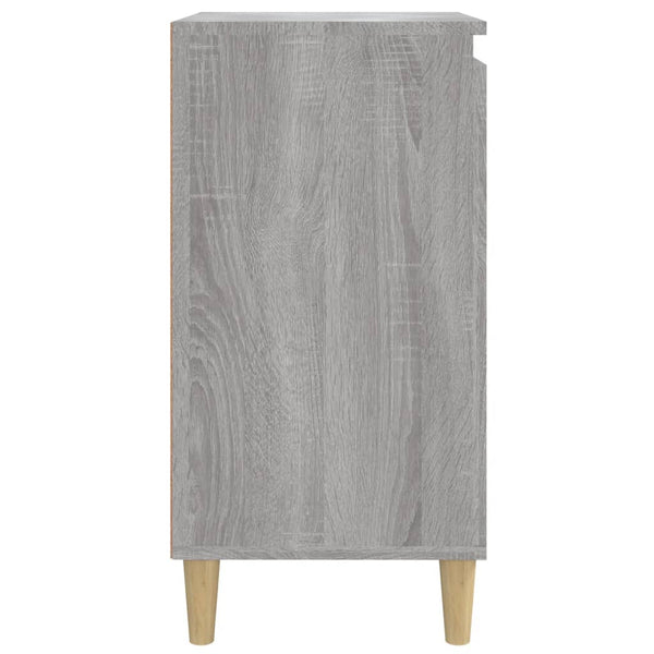 Grau Sonoma Nachttisch 40x35x70 cm