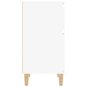 Nachttische 2er Set, Weiß, 40x35x70 cm