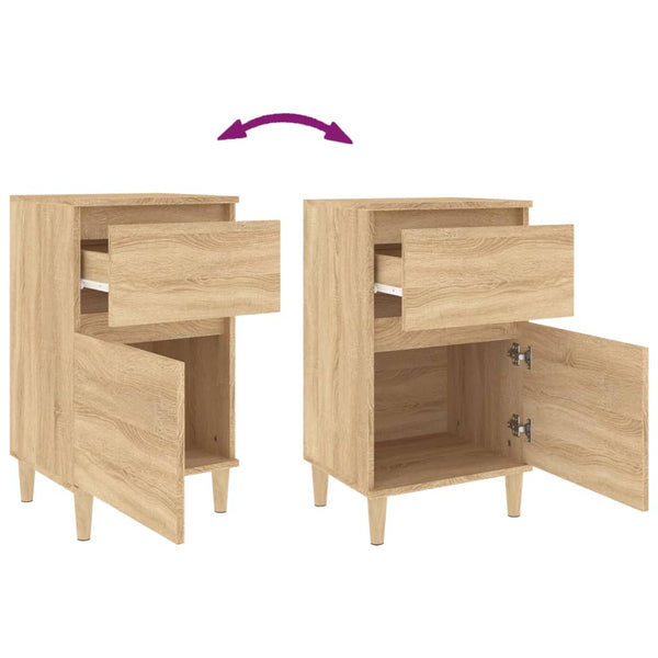 Nachttisch Sonoma Eiche 40x35x70 cm