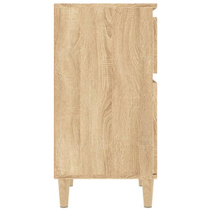 2er Set Nachttische Sonoma-Eiche 40x35x70 cm