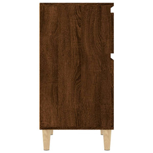 Nachttisch Braun Eichenoptik 40x35x70 cm