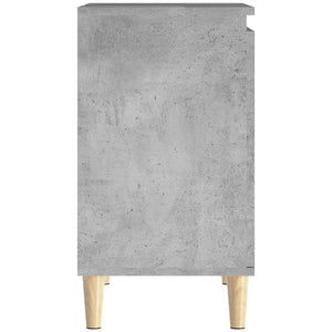 Waschbeckenunterschrank Betongrau 58x33x60 cm