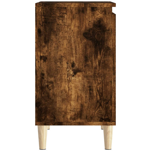 Waschbeckenunterschrank Räuchereiche 58x60 cm