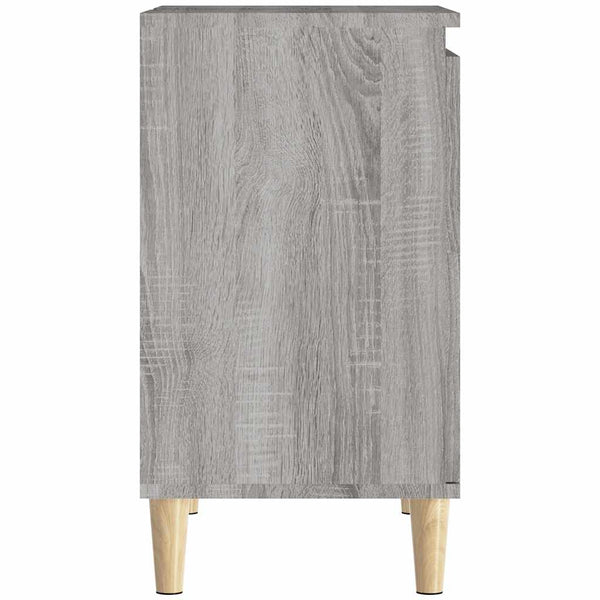 Waschbeckenunterschrank Grau Sonoma 58x60 cm