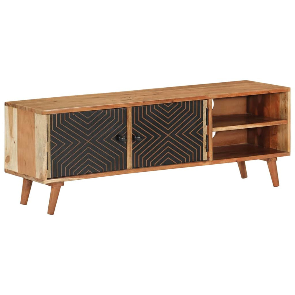 TV-Schrank Akazie Massivholz 112 cm