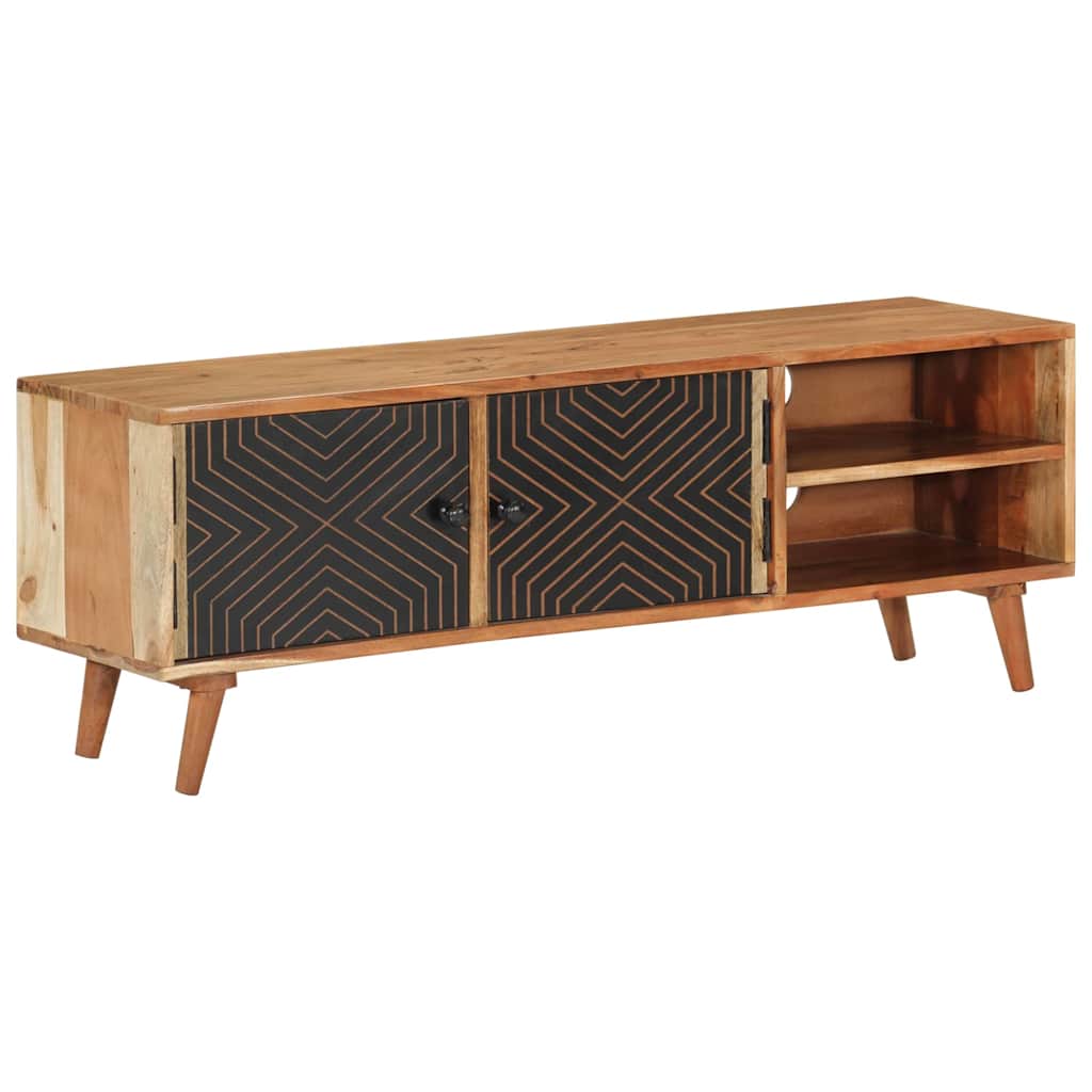 TV-Schrank Akazie Massivholz 112 cm