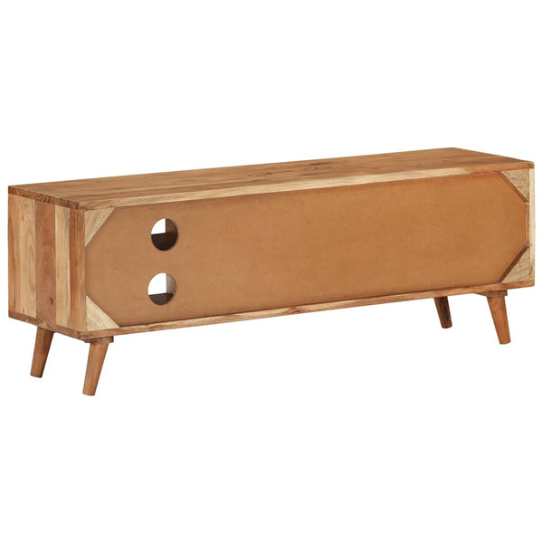 TV-Schrank Akazie Massivholz 112 cm