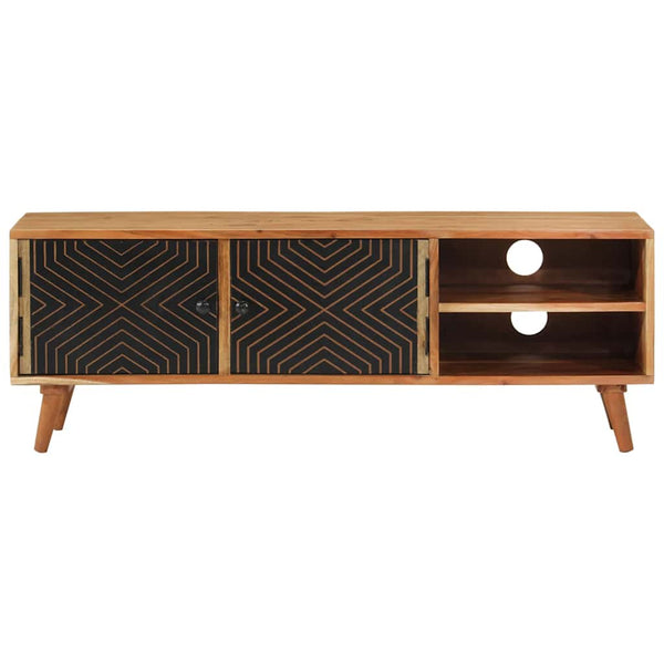 TV-Schrank Akazie Massivholz 112 cm