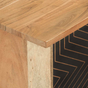TV-Schrank Akazie Massivholz 112 cm