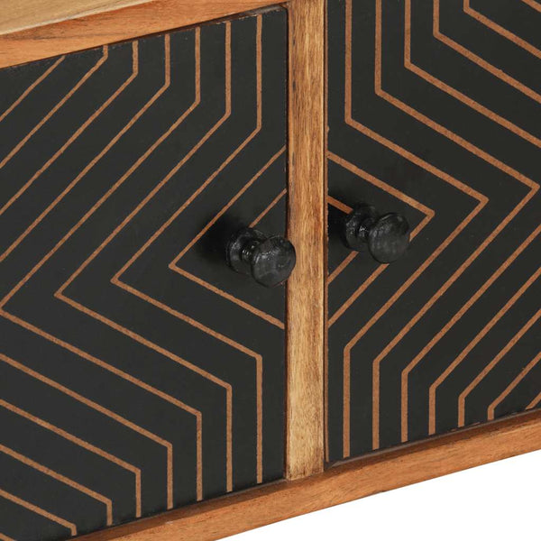 TV-Schrank Akazie Massivholz 112 cm