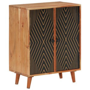 Akazie Sideboard 60 cm Massivholz