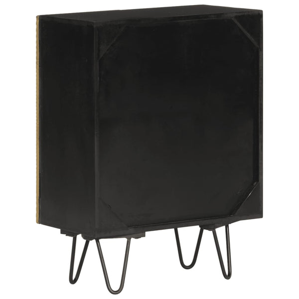 vidaXL Buffet 55x30x75 cm Bois de manguier massif