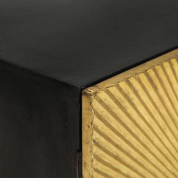 vidaXL Buffet 55x30x75 cm Bois de manguier massif