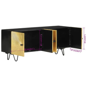 TV-Schrank Mango Massivholz 110 cm