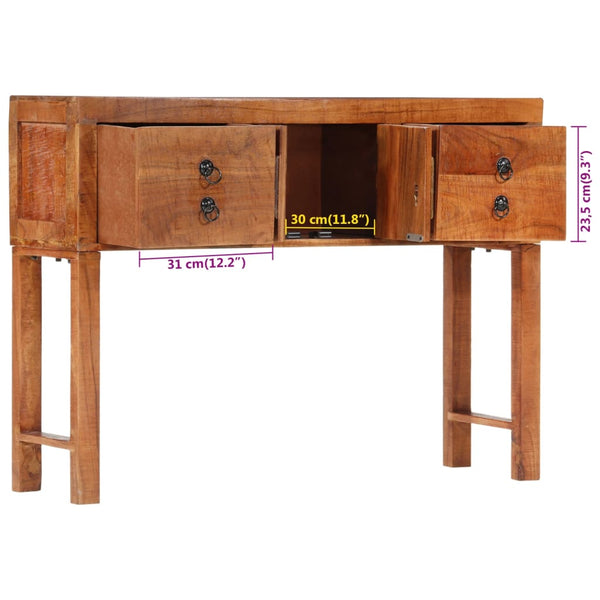 Konsolentisch Akazie 120 cm Massivholz