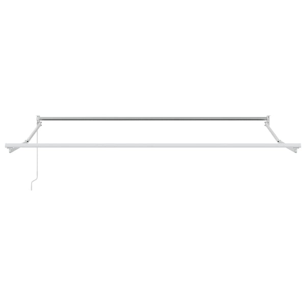 Ausziehbarer Sonnenschirm Weiß 350x250cm