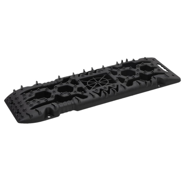Traktionsmatten, 2 Stk., 107x31x7 cm, Schwarz