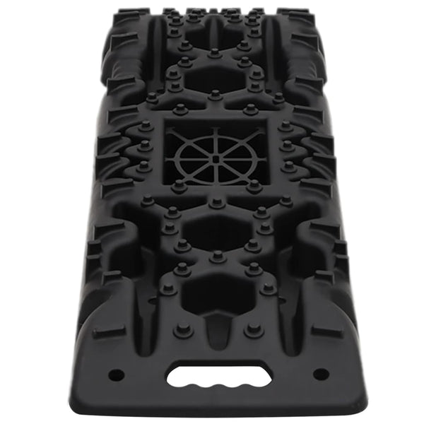 Traktionsmatten 2 Stk. Schwarz 107x31x7 cm Nylon